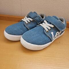 Lee　リー　17センチ　デニムシューズ