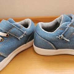 Lee　リー　17センチ　デニムシューズの画像