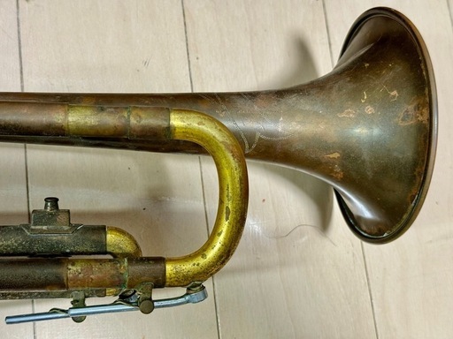 トランペット ビンテージ レトロ 管楽器 Vintage Trumpet AMBASSADOR FE Olds &Son 