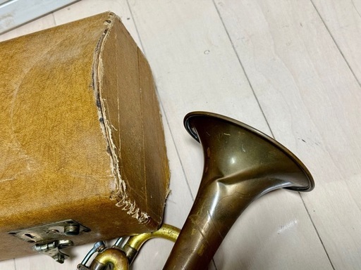 トランペット ビンテージ レトロ 管楽器 Vintage Trumpet AMBASSADOR FE Olds &Son 