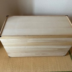 桐箱　着物用収納箱　5段