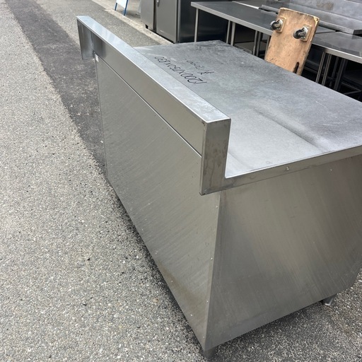 ☆品 ステンレス作業台 下棚付き 1200×750×830 厨房用品 ☆
