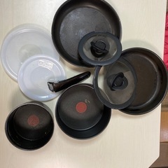 ティファール　フライパン　鍋セットの画像