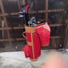 レディースゴルフクラブセットの画像