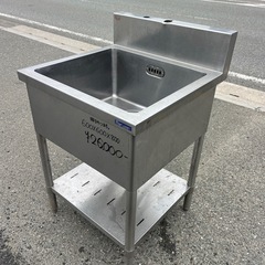 ☆中古品  マルゼン1槽シンク  600×600×800  厨房...