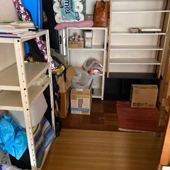城野スティールラック高さ120のもの2つ