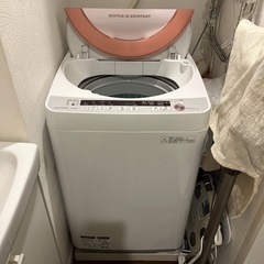 SHARP 洗濯機ES-GE60P  