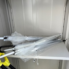 ビニール傘　4点　作業用