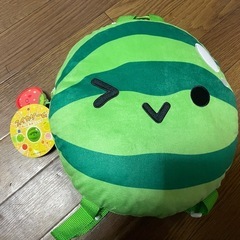 スイカーム ぬいぐるみリュック2点の画像
