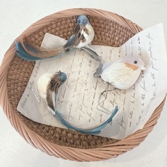 鳥 オブジェ