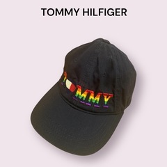 TOMMY HILFIGER トミーヒルフィガー 刺繍ロゴキャッ...