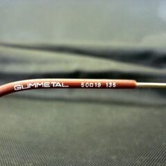 ☆dun メガネフレーム 50□19-135 眼鏡 めがね ハーフリム アイウェア Made in Japan ダン 日本製 展示未使用品 札幌 北20条店の画像