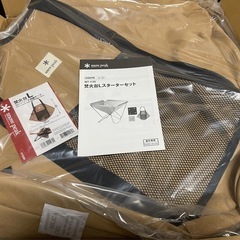 スノーピーク　焚火台Ｌスターターセット　　の画像