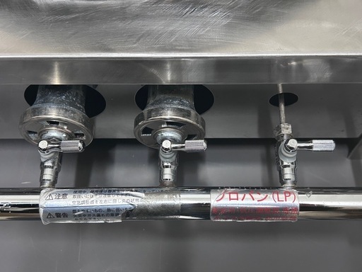 ★値下げしました★プロパンガス LPガス式焼き台 クレープ ガレット　（鉄板400/9mm） 定価【9.7万円】