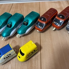 マックのハッピーセットおもちゃ新幹線、電車　　　の画像