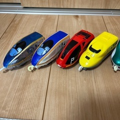 マックのハッピーセットおもちゃ新幹線、電車　　　の画像