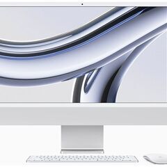 Apple iMac 24インチ (M3, 8GB, 2023年...