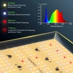 Marshydro ts-600 植物育成ライト の画像