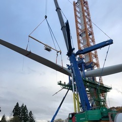 18歳から可！風力発電据付鳶募集:基本給35万（未経験）の画像