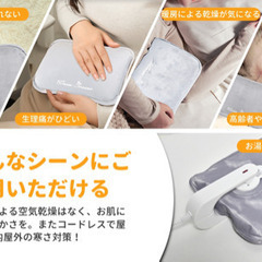 売ります！充電式湯たんぽの画像