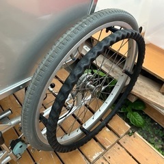 【お取り置き中】リクライニング車椅子の画像