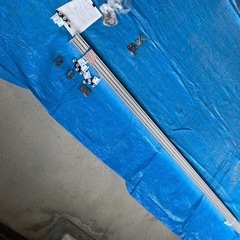 決まりました、引き戸上吊り部品セット　　（スライド母材はアルミ製なので、長い物差し、利用価値あり）の画像