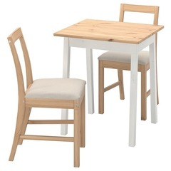 IKEA ダイニングテーブルセット2人用