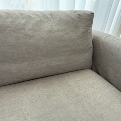 無印良品　2.5人掛けソファの画像