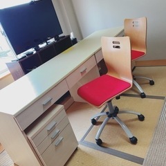 学習机　無料です　2セット　
