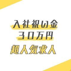 《土日休み・日勤・高月給》国内外の出張あり!入社祝い金30万円&...