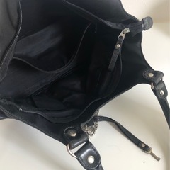 M【中古品】kitamuraキタムラK2 黒 ハンドバッグ レディース 鞄の画像