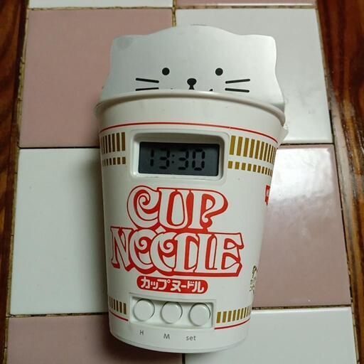 カップヌードル時計
