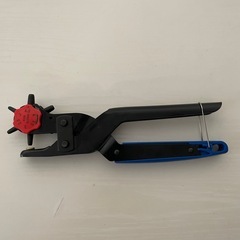 アイメディア・スピード穴あけパンチ【ベルト/皮/布/厚紙/書類】穴サイズ６種類の画像