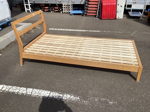 美原店　(E) シングルベッド　無印　ベッド　寝具