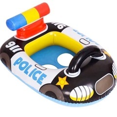 浮き輪　　ベビーフロート　パトカー