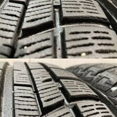【YOKOHAMA iG50 PLUS 215/60R16】スタッドレス【HONDA Modulo モデューロ 16インチ 7J5HPCD114.3+55】20年製 バリ溝 ヴェゼル等　(KTI230)クレジットカード QRコード決済可能の画像