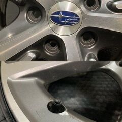 タイヤ新品 バランス済 GIZ 215/50R17 スタッドレス レヴォーグ スマートエディション 純正ホイール 17インチ 7J5HPCD114.3+55 (MTP433)クレジットカード QRコード決済可能の画像