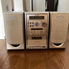 Aiwa コンポ　カセット　CD MD 
