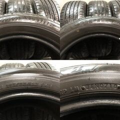 BS BRIDGESTONE ECOPIA NH100 215/55R17 17インチ 夏タイヤ 4本 バリ溝 オデッセイ ヴェゼル レクサスES ジューク等　(KTK359)クレジットカード QRコード決済可能