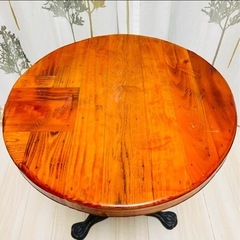 コーヒーテーブル　円テーブル　ダイニングテーブルの画像