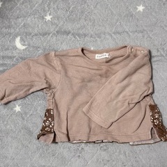 80cm★長袖★フリル