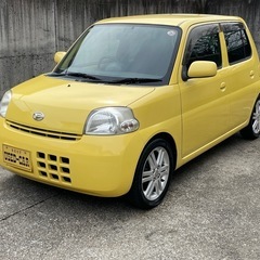 【総額26.8万】車検２年付　ダイハツ　エッセ　黄色　ローダウン...