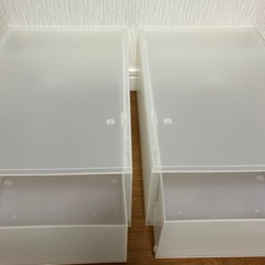 無印MUJIポリプロピレンケースの画像