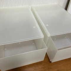 無印MUJIポリプロピレンケースの画像