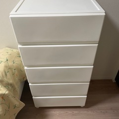 新品　ワイドチェストの画像