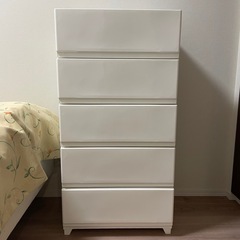 新品　ワイドチェストの画像