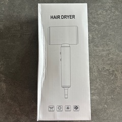 新品　ヘアドライヤー 速乾 大風量 マイナスイオン 髪質改善 PSE ゴールドの画像