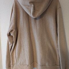 UNITED ARROWS パーカー　メンズ　Lサイズ　ベージュの画像