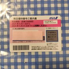 ANAの株主優待券の画像