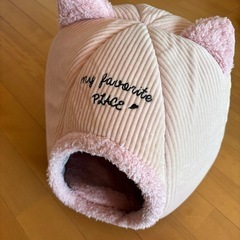 ペットハウス　ピンクの画像
